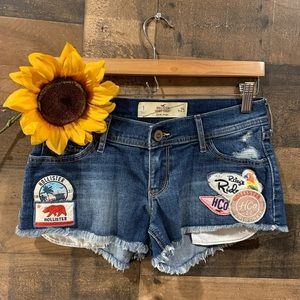 Hollister Patchwork Shortie
